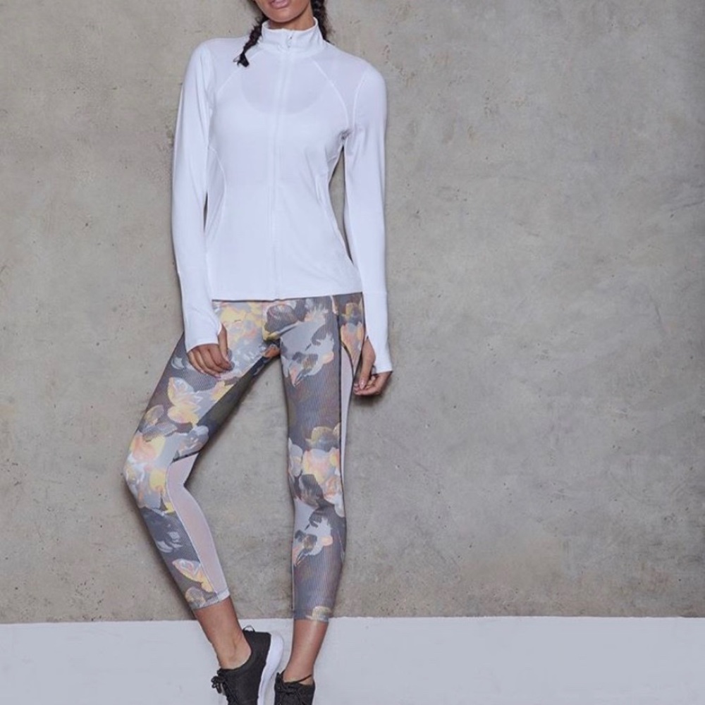 High rise floral printed leggings